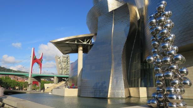 Das Guggenheim Museum in Bilbao.