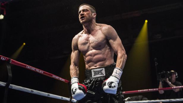 „Southpaw“: Jake Gyllenhaal als austrainierter Preisboxer.