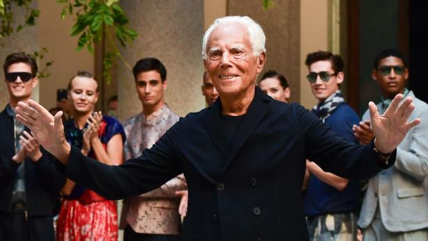 Giorgio Armani wirft Modeindustrie "Missbrauch" an Frauen vor