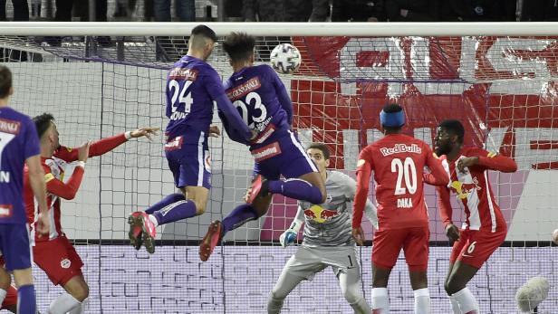 2:2 gegen Salzburg: Die Austria muss auf ein Wunder hoffen
