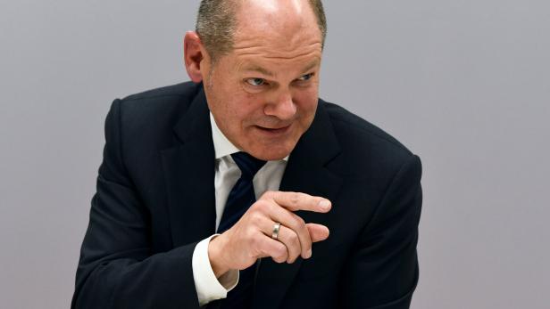Deutscher Finanzminister Olaf Scholz.