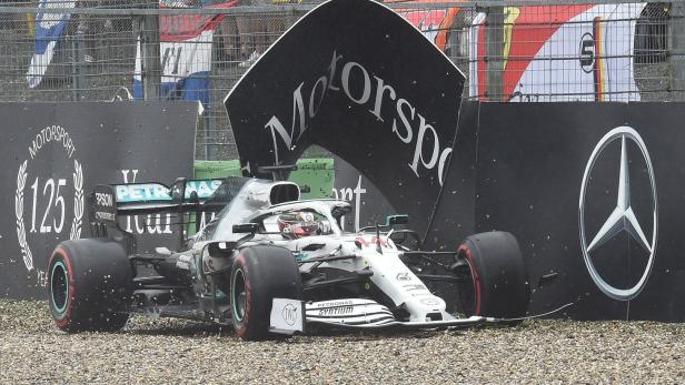 Lewis Hamilton auf dem Hockenheimring 2019