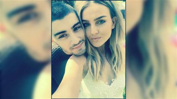 Ein Selfie von Zayn Malik und Perrie Edwards.