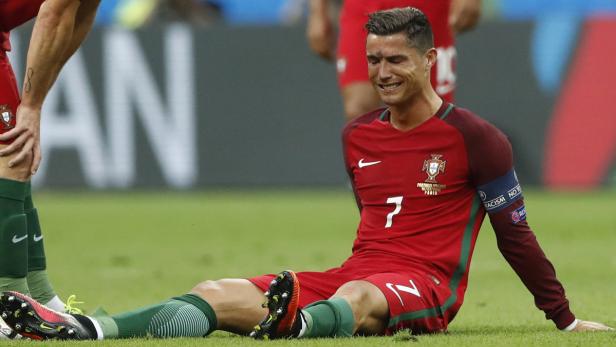 Falter in Ronaldos Gesicht wird zum Twitter-Hit