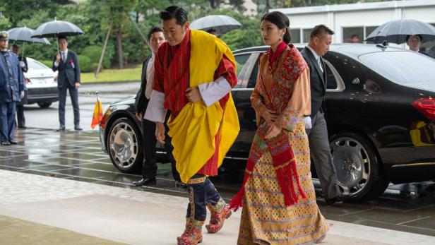 Königliches Baby in Bhutan erwartet