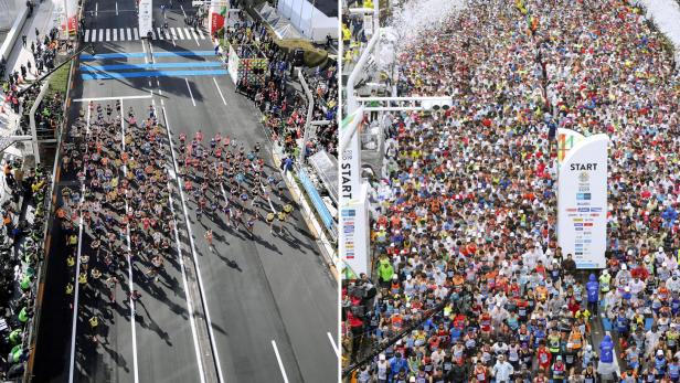Der Tokio-Marathon vor und nach dem Corona-Virus