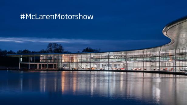 LIVE ab 9.30: McLaren enthüllt neuen Sportwagen