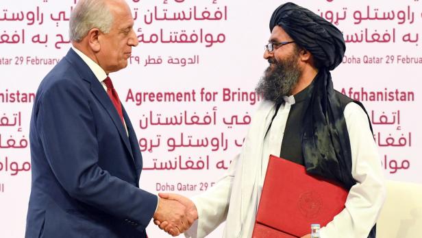 Erst am Wochenende wurde in Doha von Vertretern der USA und Taliban ein Friedensabkommen für Afghanistan unterzeichnet