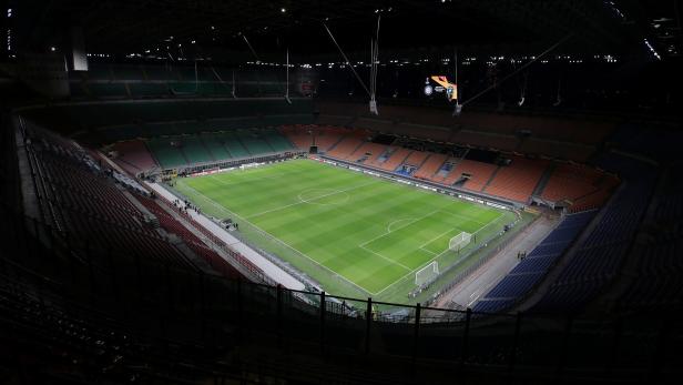 Bereits das Europa-League-Spiel von Inter Mailand letzte Woche ging ohne Zuschauer über die Bühne.