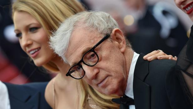 Woody Allen in Cannes mit Blake Lively.
