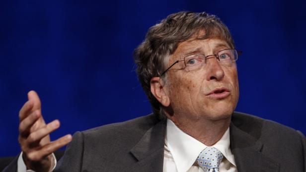 Bill Gates fordert Optimismus und Sorge um jeden Menschen.