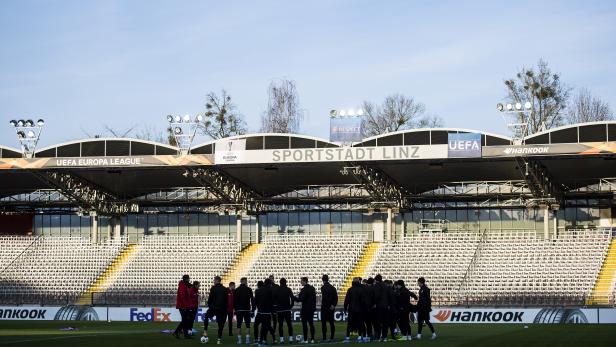 Europa League match in Linz to be played behind closed doors