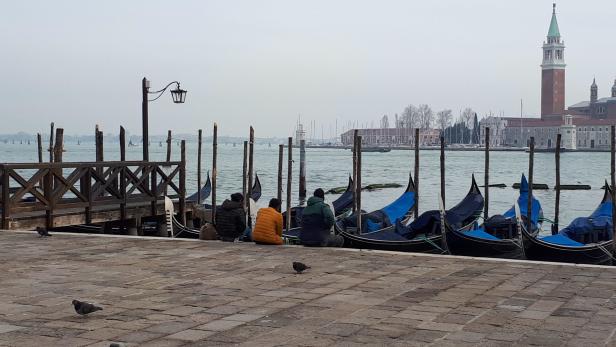 Venedig: Sauberes Wasser, weil keine Urlauber in der Stadt sind
