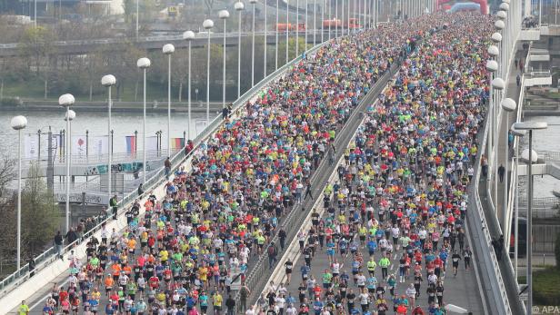 Bilder vom 36. Wien-Marathon