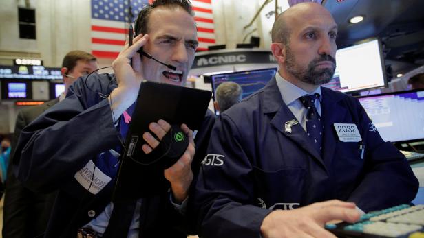 An den Börsen regiert die Angst vor einer schweren Krise