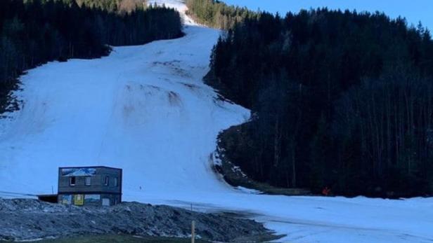 Livebild vom Skigebiet Lackenhof am Freitagvormittag