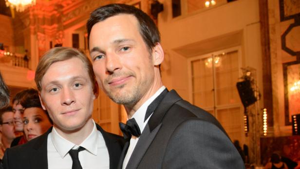 Michael OStrowski, Matthias Schweighöfer, Florian David Fitz 20.04.2013, Wien, Hofburg, Romy Gala