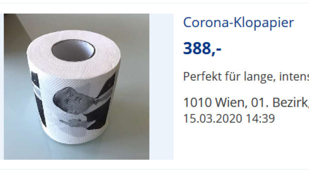 Hamsterkäufe: Toilettenpapier zu absurden Preisen im Netz