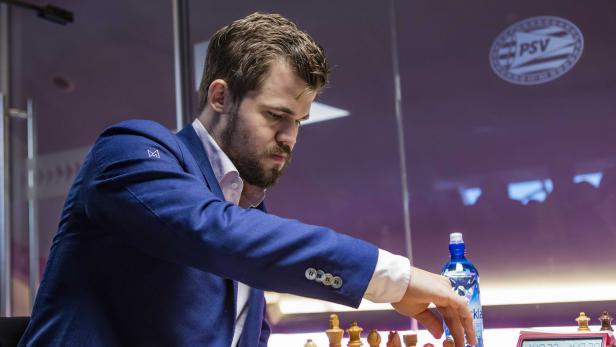 Titelverteidiger Magnus Carlsen aus Norwegen