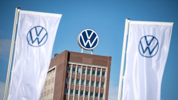Verwaltungsgebäude des Volkswagen-Werks, Wolfsburg.