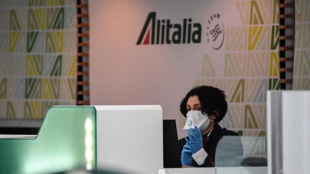 Alitalia wird von der Coronavirus-Krise zusätzlich belastet