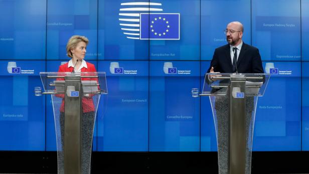 EU schließt Grenzen, will Wirtschaft "was immer nötig ist" geben