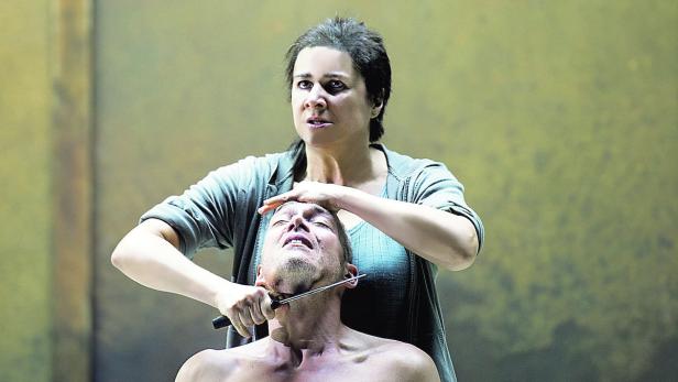 Cecilia Bartoli als Iphigénie und Christopher Maltman als Oreste