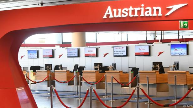 Die Austrian Airlines lassen alle Maschinen noch länger am Boden