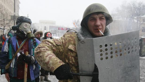 Chaos und Gewalt in Kiew – am Mittwoch startete die Sonderpolizei eine Offensive gegen die Protestierenden