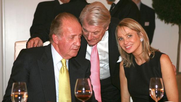 Juan Carlos von Spanien mit Corinna Sayn-Wittgenstein