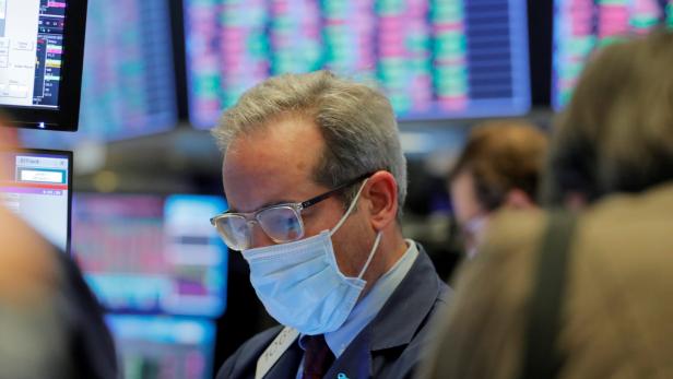 Das Handelsparkett der New Yorker Börse ist mittlerweile nach einem Corona-Fall geschlossen.