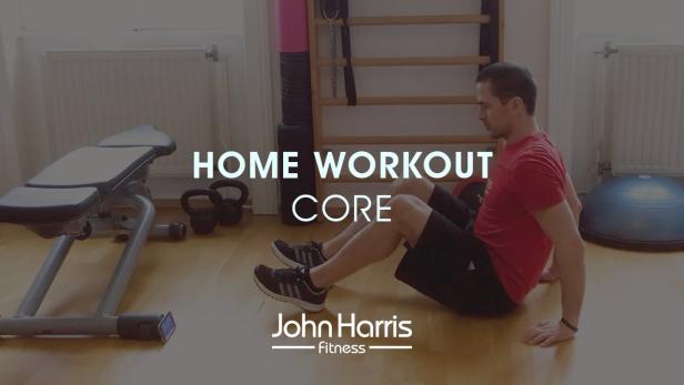 Core-Workout für zu Hause