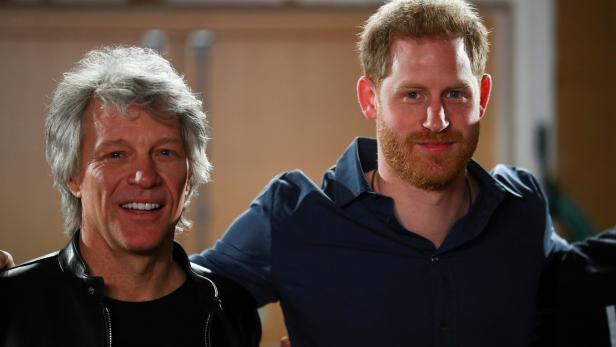 Bon Jovi veröffentlichten Hymne für Prinz Harrys "Invictus Games"