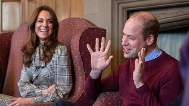Prinz William und Herzogin Kate melden sich aus dem Homeoffice