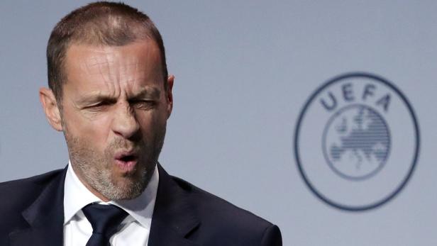 UEFA-Chef Aleksander Ceferin sucht Lösungen für die Folgen der Corona-Krise