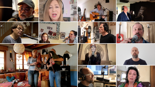Nächste Corona-Hymne: 70 Musiker spielten Rock-Ballade ein