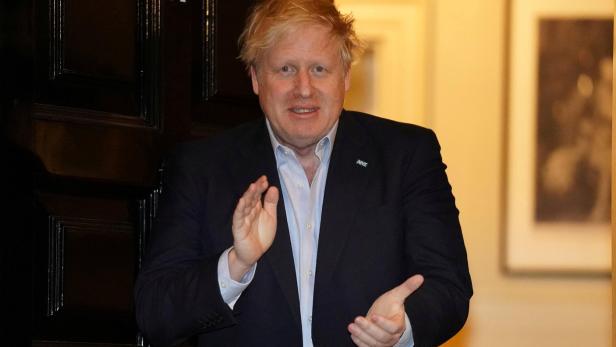 Nach Covid-19-Erkrankung: Boris Johnson in Downing Street eingetroffen