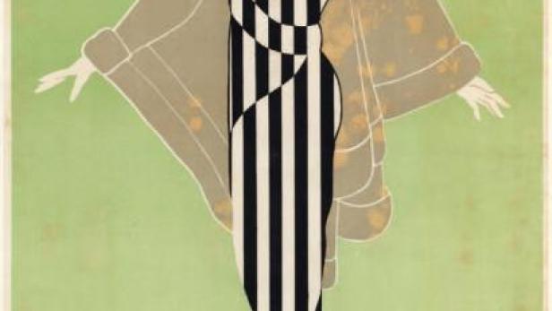 Ein Plakat für „Ciné Zoologie“ mit Georgette Leblanc in „L'Inhumaine“.
