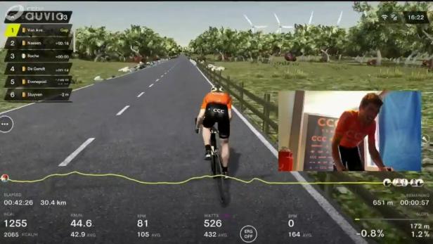 Rad:  Van Avermaet gewann virtuelle Flandern-Rundfahrt