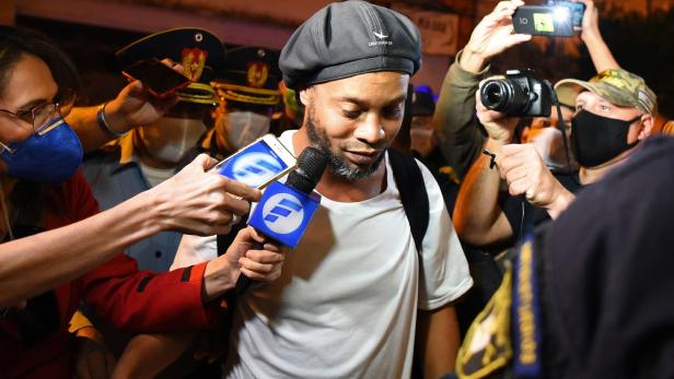 Ronaldinho ist aus der Haft entlassen und im Hausarrest