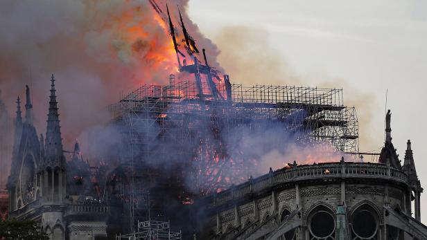 15. April 2019: Notre Dame steht in Flammen