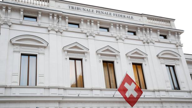 Endstation: Das Schweizer Bundesstrafgericht in Bellinzona im Tessin