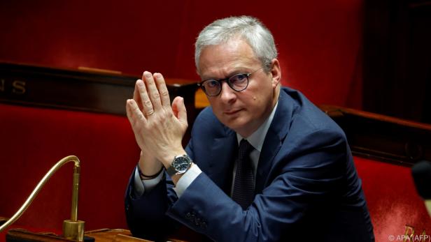 Bruno Le Maire will Hilfen nur für Steuerzahler