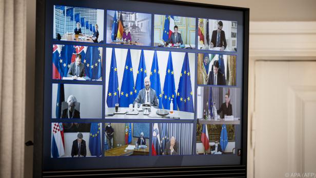 EU-Videogipfel verhandelte um Wiederaufbauhilfen