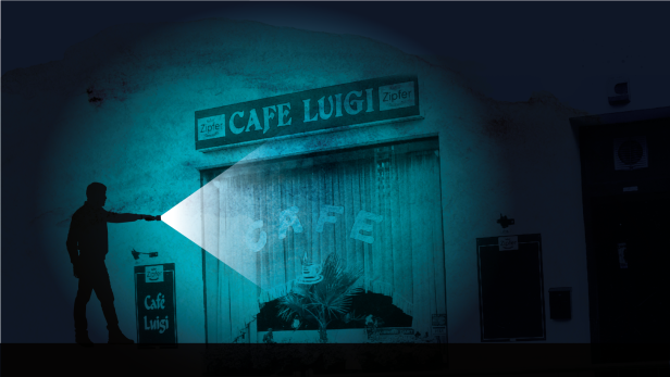 Mord im Cafe Luigi: Eine Leiche hinter der Bar