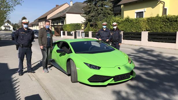 In Deutschland gestohlener Lamborghini tauchte in Österreich auf