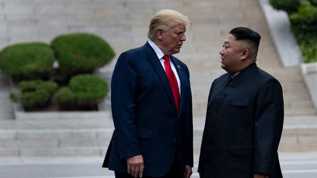 Trump zu Gerüchten über Kims Tod: "Niemand weiß, wo er ist"