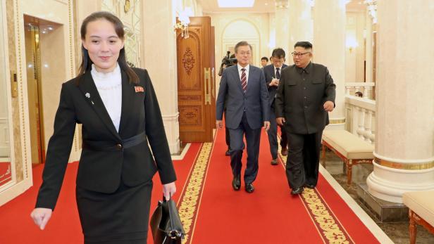 Kim Yo-jong, jüngere Schwester von Machthaber Kin Jong-un