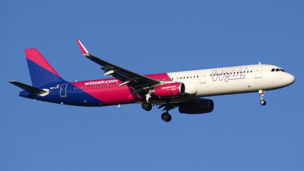 Wizz Air hat zwei Verbindungen ab Wien bedient