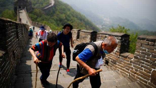 Nach Corona-Krise: Chinas Große Mauer wieder geöffnet